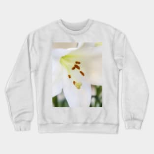 White Lily Crewneck Sweatshirt